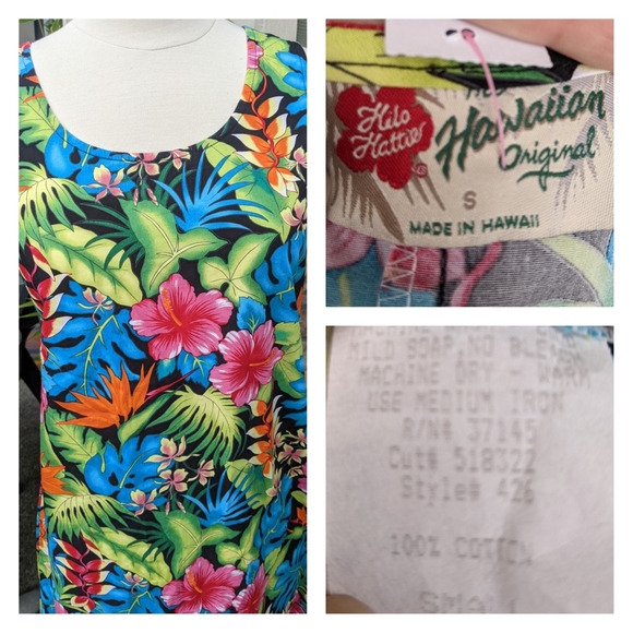 Vintage Hilo Hattie maxi dress - Picture 2 of 2